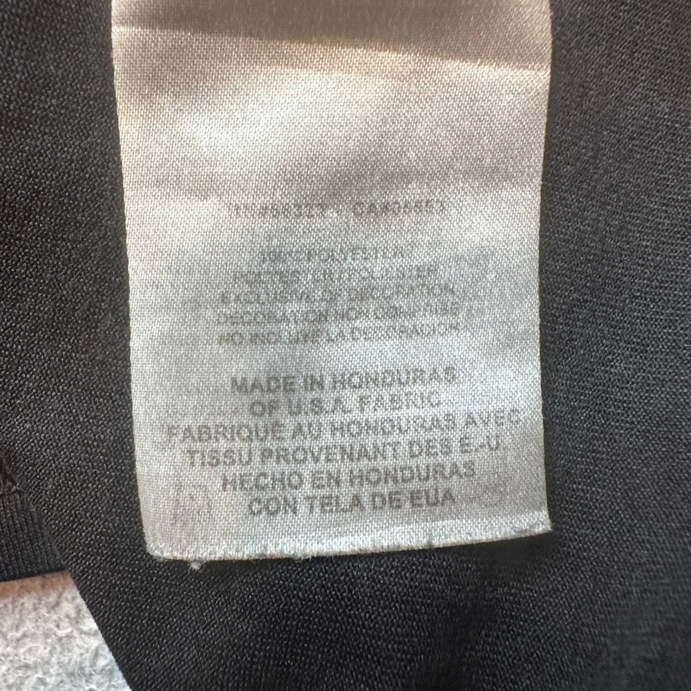 Nike T-Shirt Womens M Black Dri-FIT Regular Fit Short Sleeve Performance Top - Picture 4 of 10